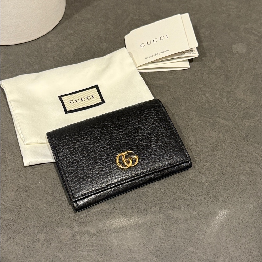 Gucci Marmont Black Card Holder